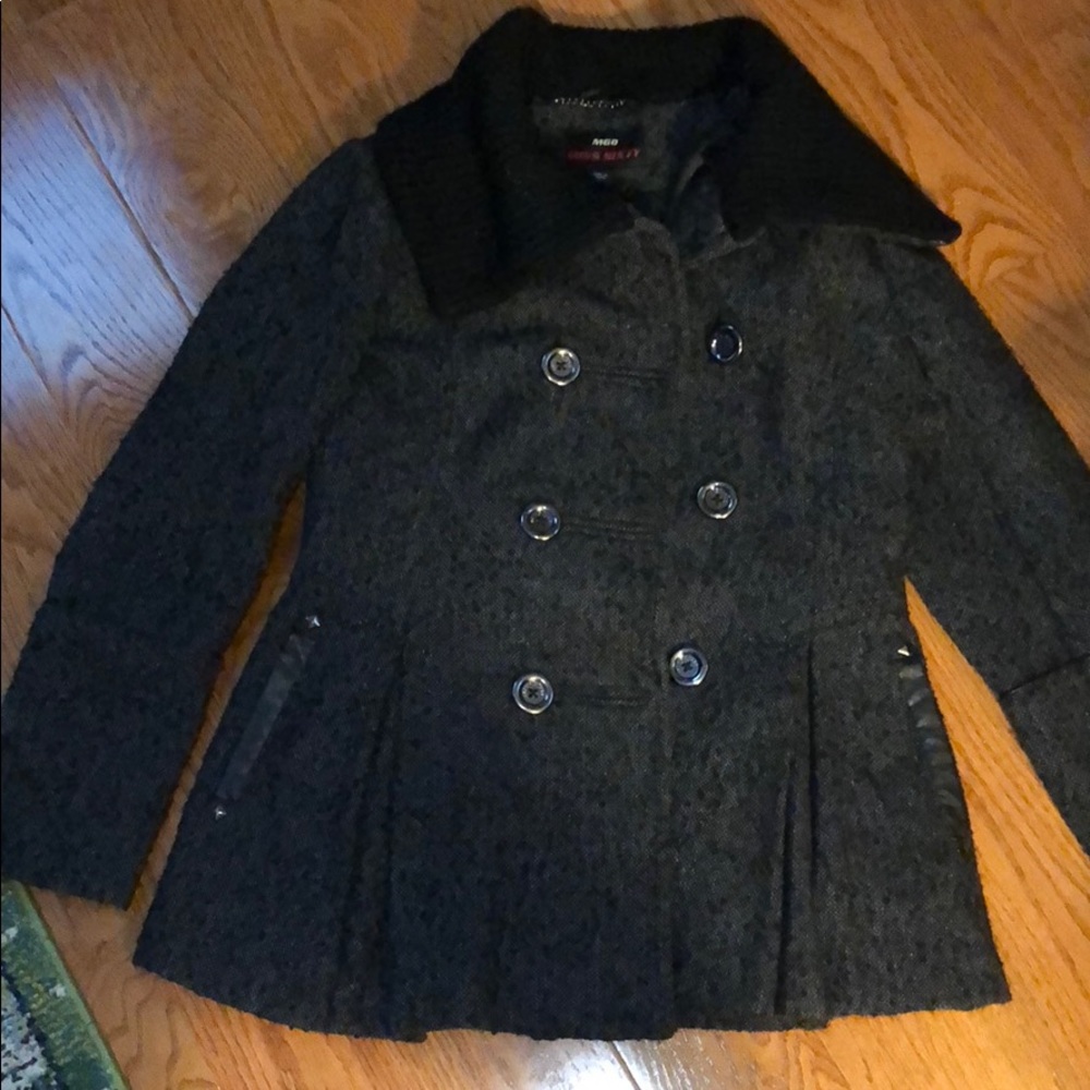 Miss Sixty Wool Winter Coat Size Large